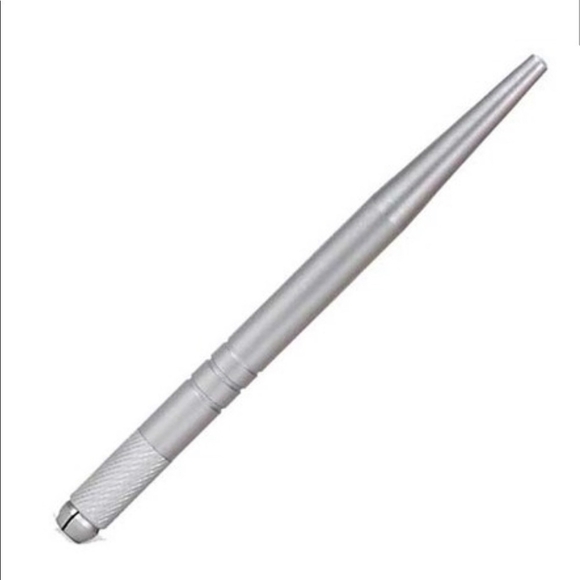 NWOT 3x Lightweight Silver Microblading Tattoo Pen Permanent Makeup Tool - Picture 3 of 3